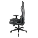 Gaming Chair Gembird PVC Leather Black Grey