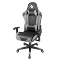 Gaming Chair Gembird PVC Leather Black Grey