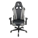 Gaming Chair Gembird PVC Leather Black Grey
