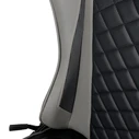 Gaming Chair Gembird PVC Leather Black Grey