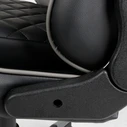 Gaming Chair Gembird PVC Leather Black Grey