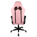 Gaming Chair Gembird PVC Leather White Pink