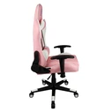 Gaming Chair Gembird PVC Leather White Pink