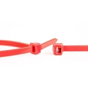 Πλαστικά δεματικά καλωδίων κόκκινα 370 x 4,8 mm, 100 τεμ.