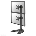 Newstar (Neomounts) FPMA-D700DDV Dual Desk Monitor Mount, Black, 10–27"