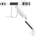 NewStar Neomounts NM-D775DXWHITE Dual Monitor Desk Mount (Clamp/Grommet) up to 32" - White