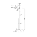 NEOMOUNTS FL15-625WH1 Floor Stand for Tablets 7.9-11" White