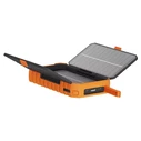 Xtorm Rugged XR203 Solar Power Bank 10000mAh 20W with USB-A and 2x USB-C (Power Delivery / Quick Charge 3.0) - Orange/Black