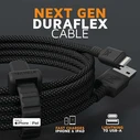 Xtorm USB-A to Lightning Cable 12W Μαύρο 1.5m CX3011