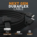 Xtorm USB-C to Lightning Cable Μαύρο 1.5m CX3031