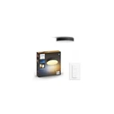 Philips Hue White Ambiance Enrave Ceiling Light S Black 1200 lm incl. Dimmer Switch