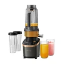 Philips Flip & Juice Blender HR3770/10 - Black/Copper, 1500W, 2L