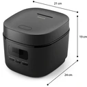 Ρυζιέρα Philips HD3080/80 (Μαύρο)