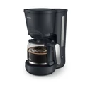 PHILIPS Coffee Maker HD7411/90 (3000 Series) - 10 cups, 1.25 L, Black, 1080 W