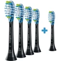 Κεφαλές Ηλεκτρικής Οδοντόβουρτσας Philips Sonicare HX9045/88, 5 τεμ., Medium, Μαύρο