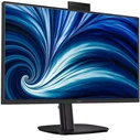 Philips 24B2U3301 23.8" IPS Full HD (1920x1080) Monitor, 4 ms GTG, 120 Hz, DisplayPort/HDMI/USB-C, USB Hub, Pivot, Height Adjustable, VESA, Speakers