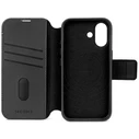 Decoded Αφαιρούμενο Wallet Πορτοφόλι Δερμάτινο / Tempered Glass / Πλαστικό 1.2mm Μαύρο (iPhone 17)