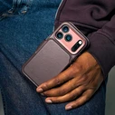 Decoded Detachable Wallet Metallic 1.2mm Brown (iPhone 17 Pro)
