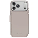 Decoded Folio Wallet Case for iPhone 17 Pro Max with MagSafe – Leather Detachable Case, Beige