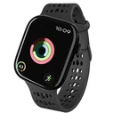 Decoded Ares O Band Apple Watch 38-42mm σε σιλικόνη μαύρο