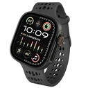 Decoded λουράκι σιλικόνης Ares O για Apple Watch 44–49mm, Μαύρο