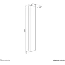Neomounts ADS06-123WH Cable Cover 35 cm White