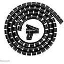 Neomounts Spiral Cable Sleeve 15mm Black 1pc (ADS06-140BL)