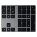 Satechi Aluminum Extended Ασύρματο Bluetooth Αριθμητικό Πληκτρολόγιο - Γκρι