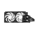 Zalman ALPHA2 SE A24 240mm AIO CPU Liquid Cooler ARGB (Black) - 2x 120mm Fans