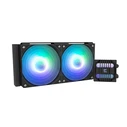 Zalman ALPHA2 SE A24 240mm AIO CPU Liquid Cooler ARGB (Black) - 2x 120mm Fans