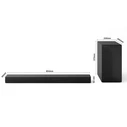LG Soundbar System DS60T Black 340 W