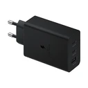 Samsung Φορτιστής Τοίχου 65W 2x USB-C + 1x USB-A Μαύρο (EP-T6530NBEGEU)