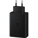Samsung Φορτιστής Τοίχου 65W 2x USB-C + 1x USB-A Μαύρο (EP-T6530NBEGEU)