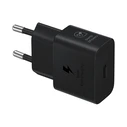 Samsung Φορτιστής Τοίχου 25W USB-C Μαύρος με Καλώδιο USB-C (EP-T2510X)
