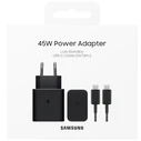 Samsung Φορτιστής τοίχου 45W USB-C με καλώδιο USB-C 1.8m Μαύρος (EP-T4511XBEGEU)