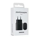 Samsung Φορτιστής Χωρίς Καλώδιο με Θύρα USB-C 45W Power Delivery / Quick Charge 2.0 Μαύρος (EP-T4511NBEGEU)