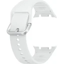 Samsung Sport Band (M/L) Λουράκι Σιλικόνης Λευκό (Galaxy Watch 8 / 8 Classic / 9) ET-SNL33LWEGEU