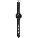 Samsung Galaxy Watch8 Classic LTE Stainless Steel 46mm Αδιάβροχο με eSIM και Παλμογράφο (Μαύρο)