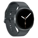 Samsung Galaxy Watch8 LTE Aluminium 40mm Αδιάβροχο με eSIM και Παλμογράφο (Dark Gray)