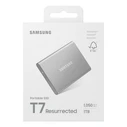 Samsung Portable SSD T7 Resurrected 1TB - Φορητός SSD USB‑C Ασημί