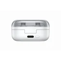 Samsung Galaxy Buds4 Pro Bluetooth Handsfree Ακουστικά με Αντοχή στον Ιδρώτα και Θήκη Φόρτισης Λευκά
