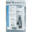 SmartKeeper Mini "DisplayPort" Blocker grey - 4 pcs + Key (MPN: DL04PKGY)