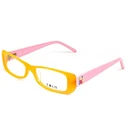 TOUS VTK511 07M6 Children's Acetate Optical Frame, 49/14/130, Shiny Opal Orange