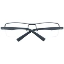 Police VPL257 0531 Men's Metal Rectangular Optical Frame Black 52/19/140