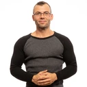 Police VPL257 0531 Men's Metal Rectangular Optical Frame Black 52/19/140
