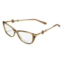 Chopard Women's Metal Cat Eye Frame Eyeglasses Beige VCH224S 0GGU