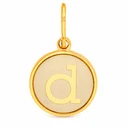 Alex and Ani Charm Μονόγραμμα Επιχρυσωμένο - CS15C80