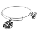 Alex and Ani Women's Bracelet A18EBFFRS - 20 cm Metal Grey (Firefighter Finish)