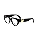 Lanvin Γυναικείος Κοκκάλινος Σκελετός Γυαλιών Cat Eye Μαύρος LNV2600-1