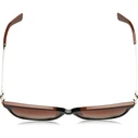 Longchamp Women's Sunglasses LO683S-001 — Black Frame, Brown Gradient Lenses, 56/15/140 mm